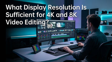 What Display Resolution Is Sufficient for 4K and 8K Video Editing?