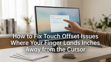 How to Fix Touch Offset Issues Where Your Finger Lands Inches Away from the Cursor
