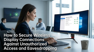 How to Secure Wireless Display Connections Against Unauthorized Access and Eavesdropping