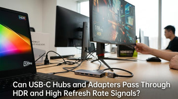 Can USB-C Hubs and Adapters Pass Through HDR and High Refresh Rate Signals?