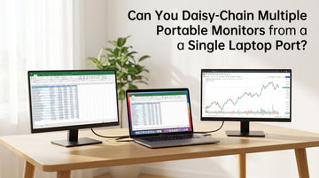 Can You Daisy-Chain Multiple Portable Monitors from a Single Laptop Port?