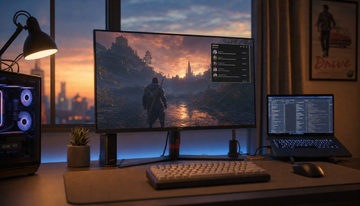 How to Set Up Picture-in-Picture for Monitoring Work Notifications While Streaming on a Hybrid Display
