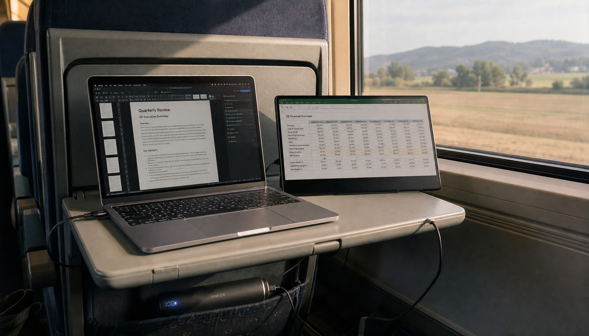 Power a Portable Monitor Without Draining Your Laptop
