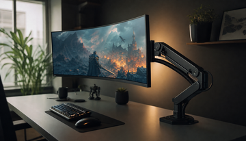 Does a Curved Ultrawide Monitor Require a Different Monitor Arm Than Flat Screens?
