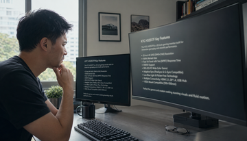 Why Text Looks Blurry on a Bigger Monitor at Your Usual Viewing Distance