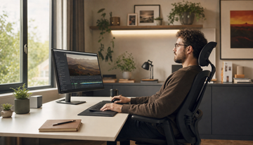 Can Using a Monitor in a Reclined Position Reduce Lower Back Pain for Users with Lumbar Issues?