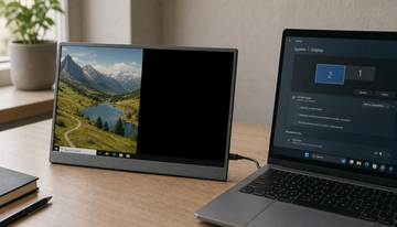 What Causes a Portable Monitor to Display Only Half the Screen Over USB-C?