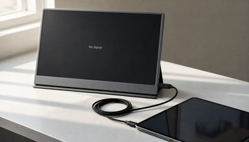 Why Does My Portable Monitor Show “No Signal” When Connected to a Tablet?