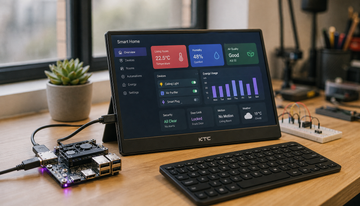 Can You Use a Portable Touchscreen Monitor with a Single-Board Computer for Interactive Projects?