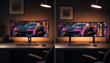 Curved Ultrawide vs Dual Flat Monitors: Which Setup Needs More Head Movement?