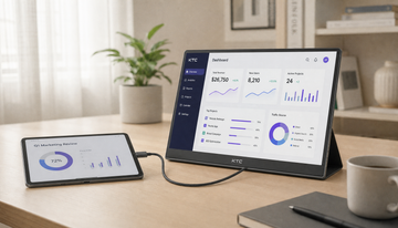 What Are the Power Delivery Limits When Running a Portable Monitor from a Tablet USB-C Port?