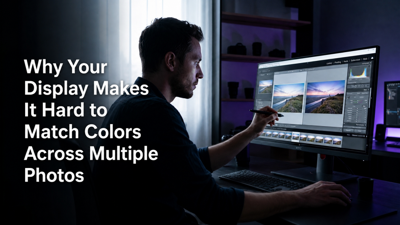 Why Your Display Makes It Hard to Match Colors Across Multiple Photos