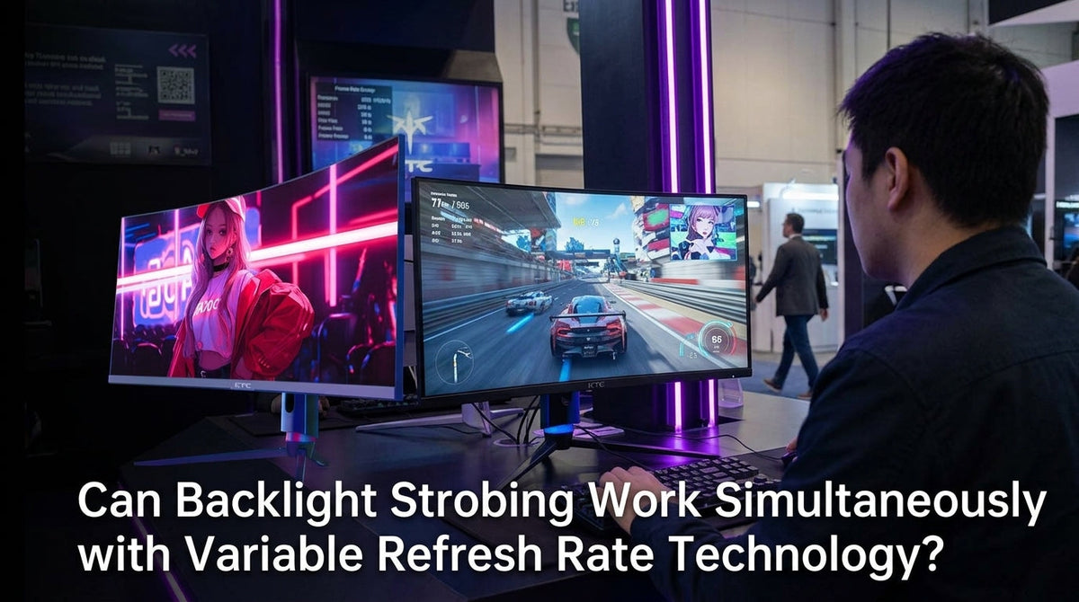 Can Backlight Strobing Work Simultaneously with Variable Refresh Rate Technology?