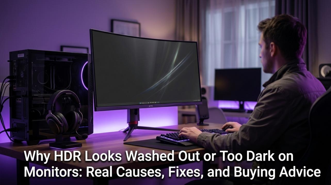 Why HDR Looks Washed Out or Too Dark on Monitors: Real Causes, Fixes, and Buying Advice