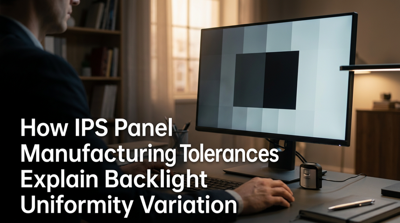 How IPS Panel Manufacturing Tolerances Explain Backlight Uniformity Variation