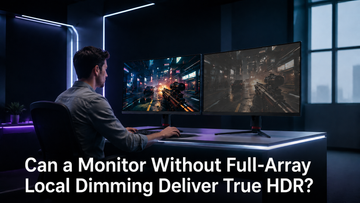 Can a Monitor Without Full-Array Local Dimming Deliver True HDR?