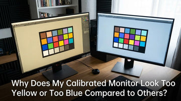 Why Does My Calibrated Monitor Look Too Yellow or Too Blue Compared to Others?