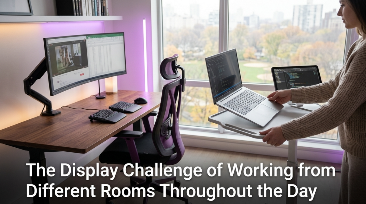 The Best Monitor Setup for Working From Any Room