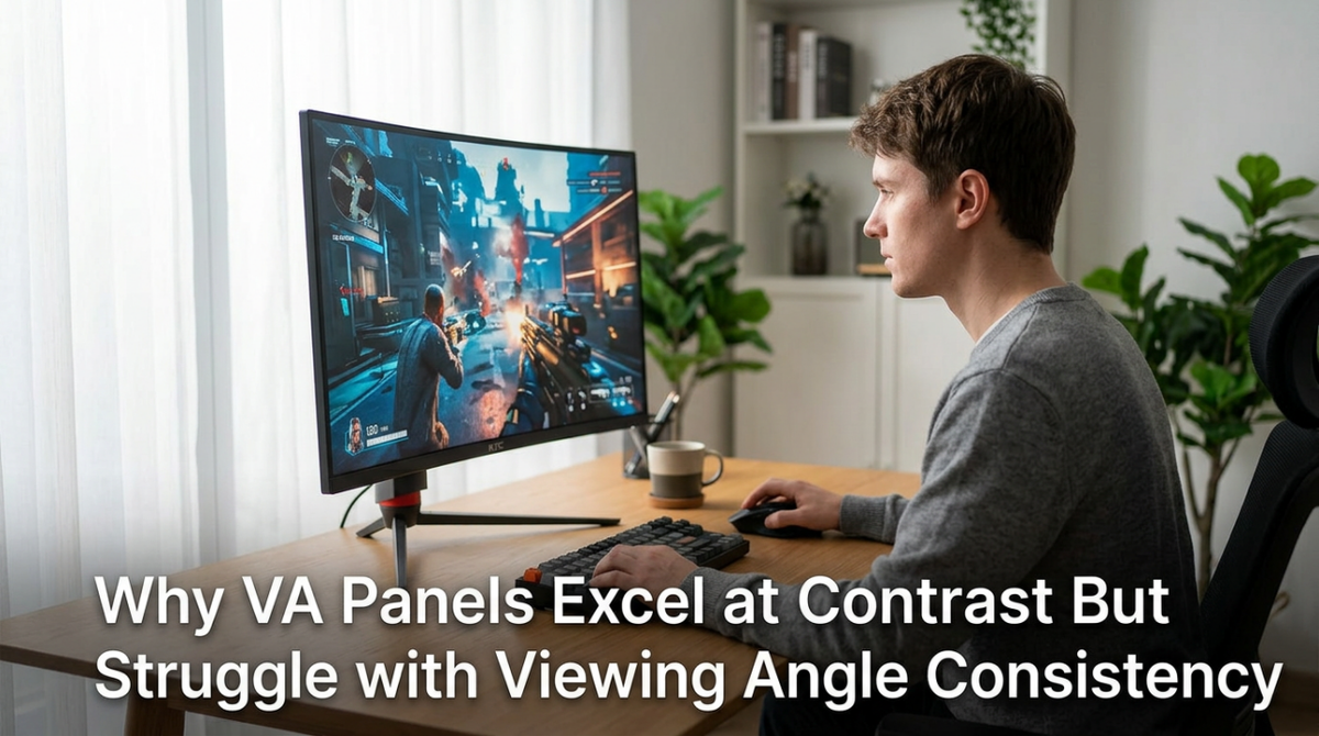 Why VA Panels Excel at Contrast But Struggle with Viewing Angle Consistency