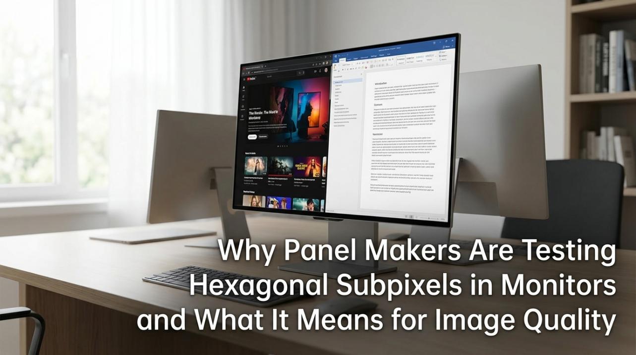 Why Panel Makers Are Testing Hexagonal Subpixels in Monitors and What It Means for Image Quality