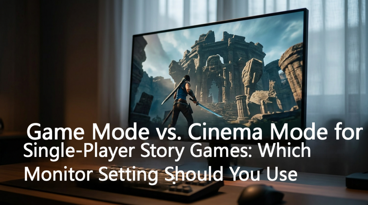 Game Mode vs. Cinema Mode: Best for Single-Player Games?