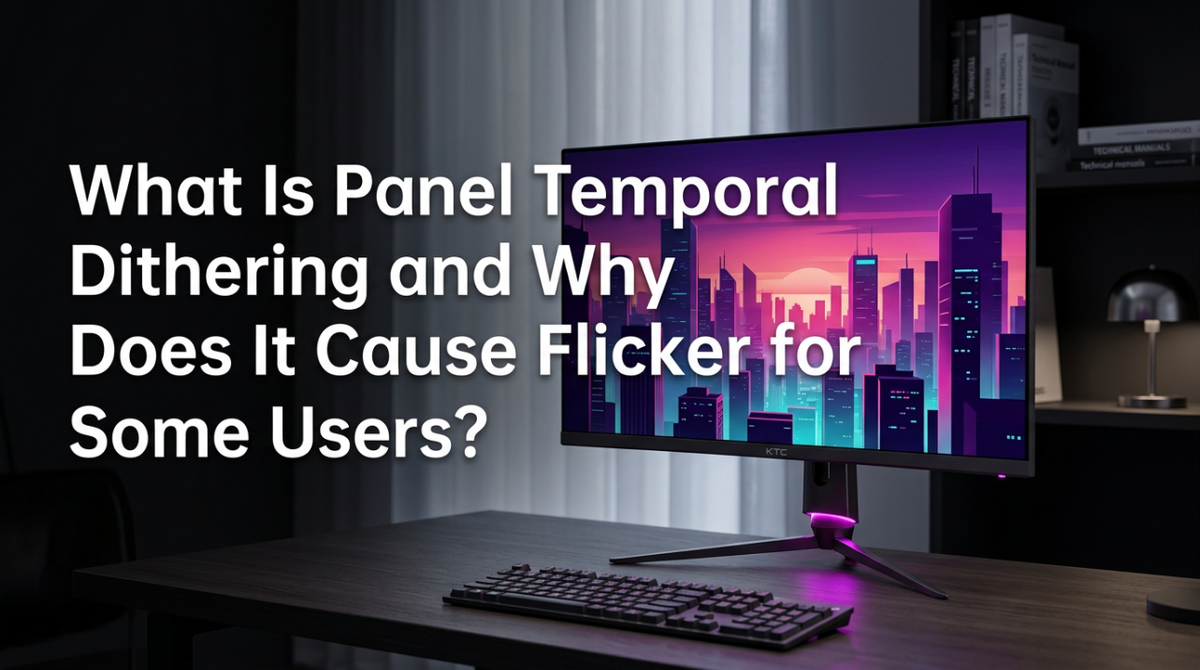 What Is Panel Temporal Dithering and Why Does It Cause Flicker for Some Users?