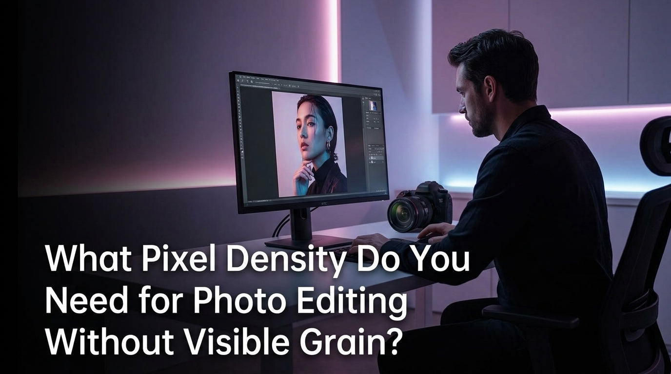 What Pixel Density Do You Need for Photo Editing Without Visible Grain?