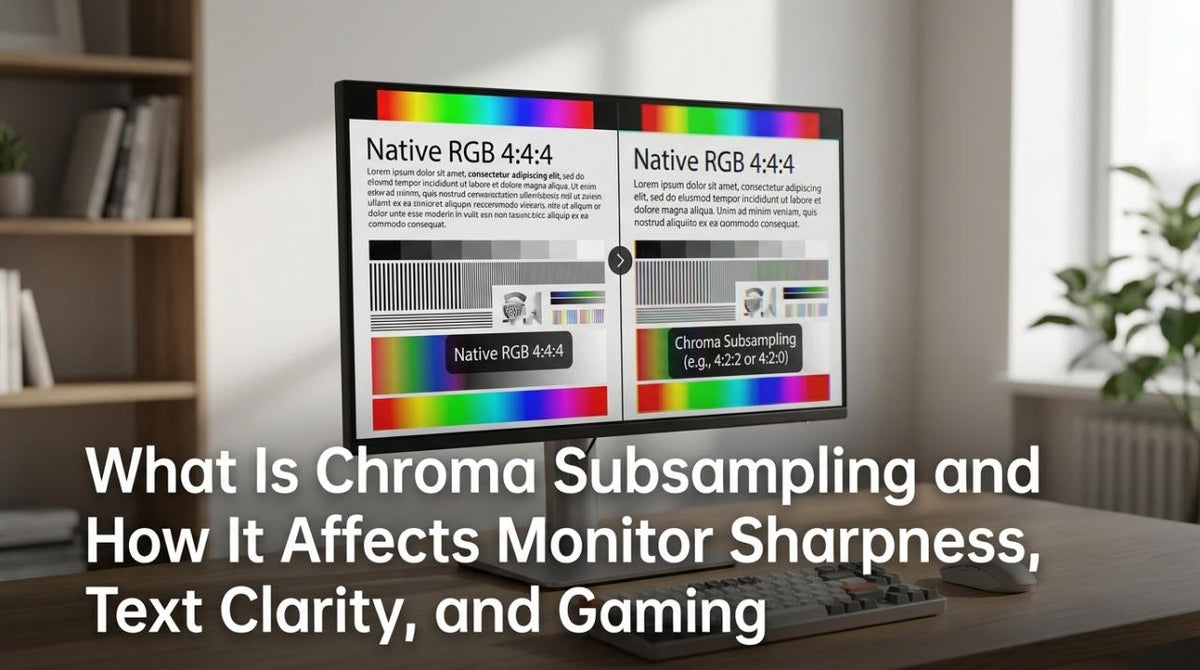 Chroma Subsampling Explained: For Text Clarity & Gaming