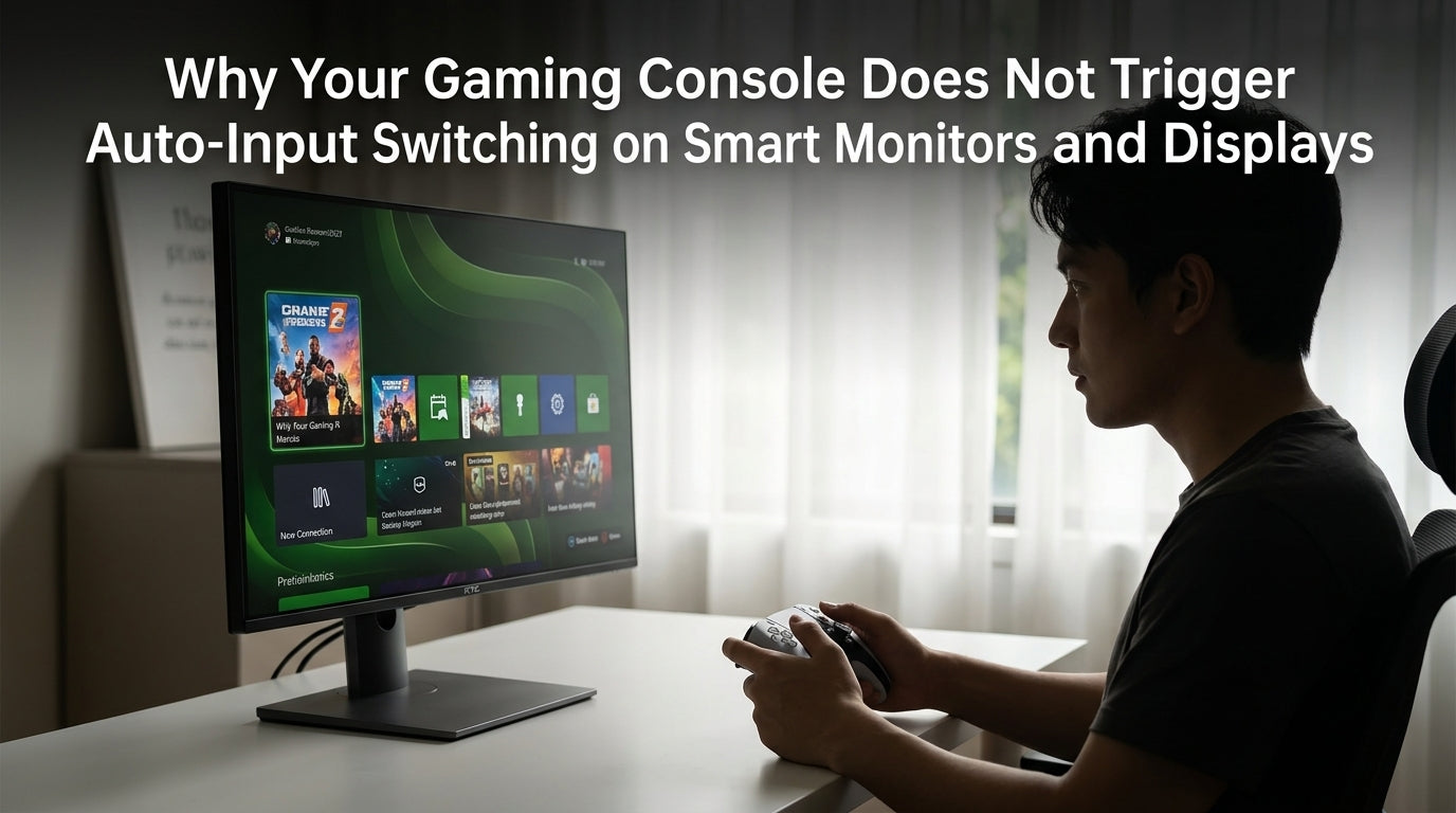Why Your Gaming Console Does Not Trigger Auto-Input Switching on Smart Monitors and Displays