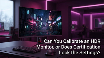 Can You Calibrate an HDR Monitor, or Does Certification Lock the Settings?