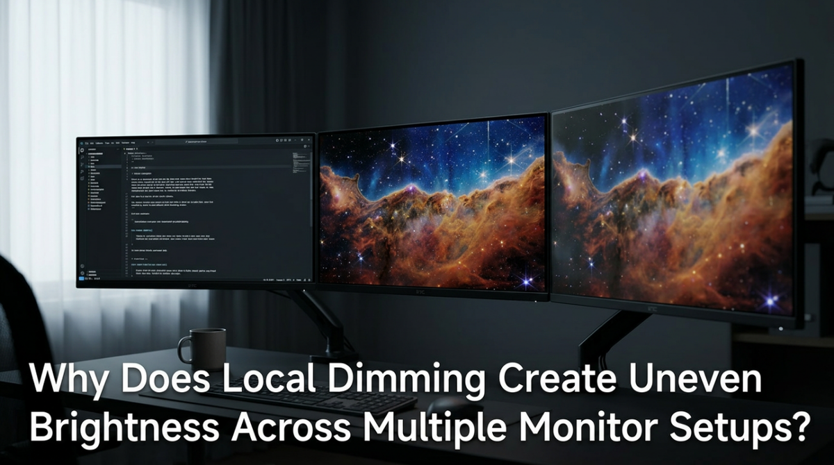 Local Dimming & Uneven Brightness on Multiple Monitors