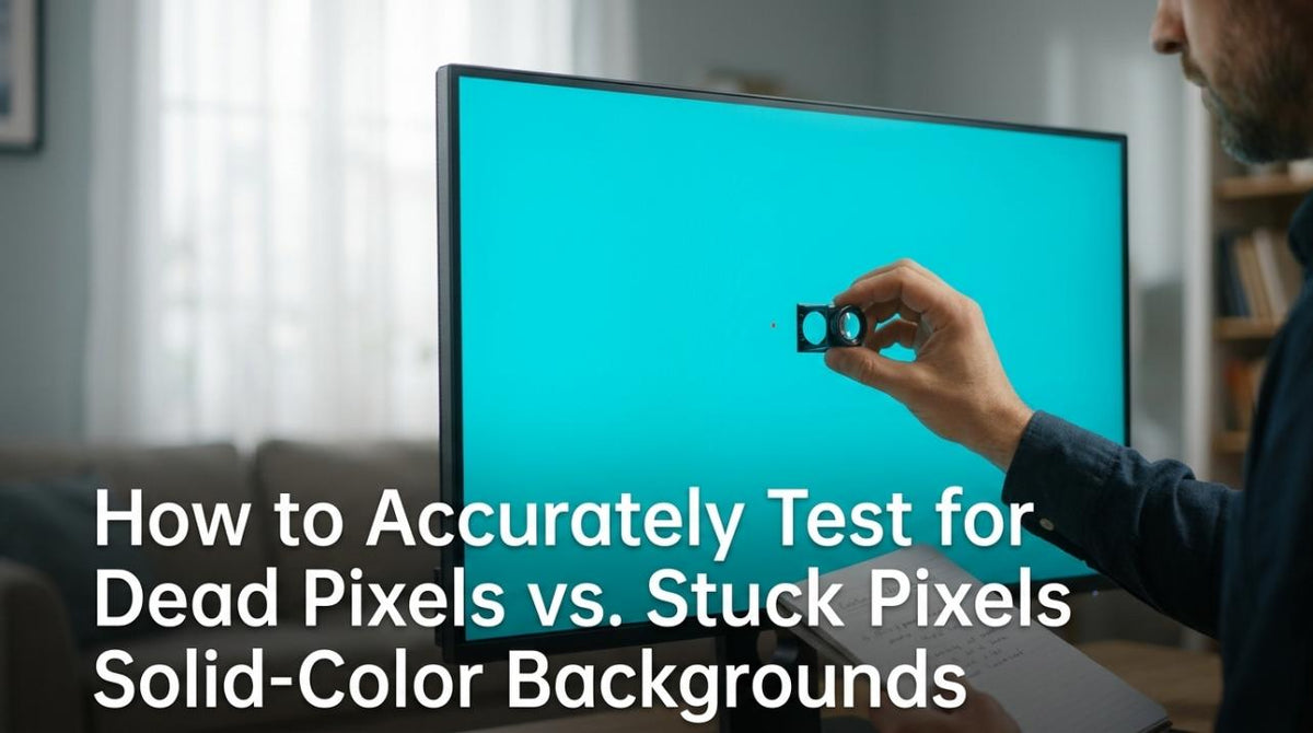 Pixel Rotto Test Dead Pixel Test: How to Spot Dead vs. Stuck Pixels
