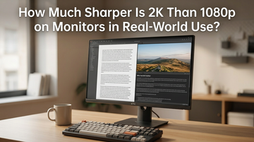 How Much Sharper Is 2K Than 1080p on Monitors in Real-World Use?