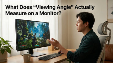 What Does “Viewing Angle” Actually Measure on a Monitor?
