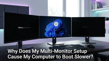 Why Does My Multi-Monitor Setup Cause My Computer to Boot Slower?