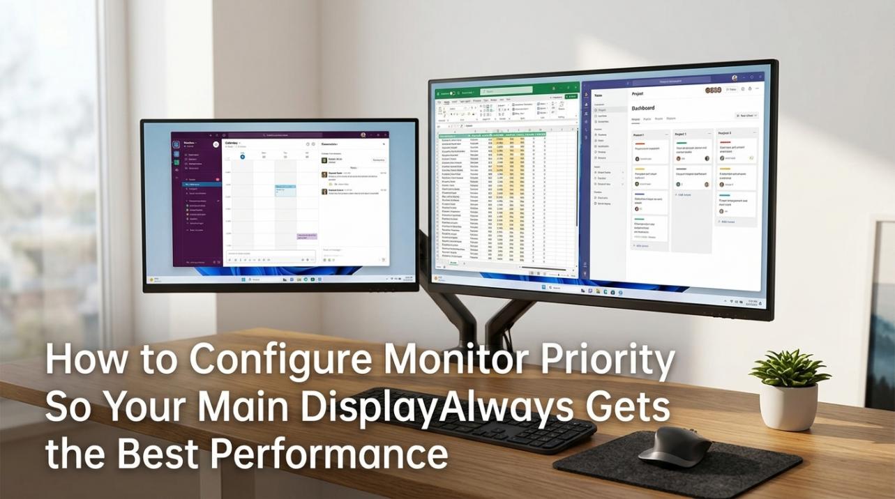 How to Configure Monitor Priority So Your Main Display Always Gets the Best Performance