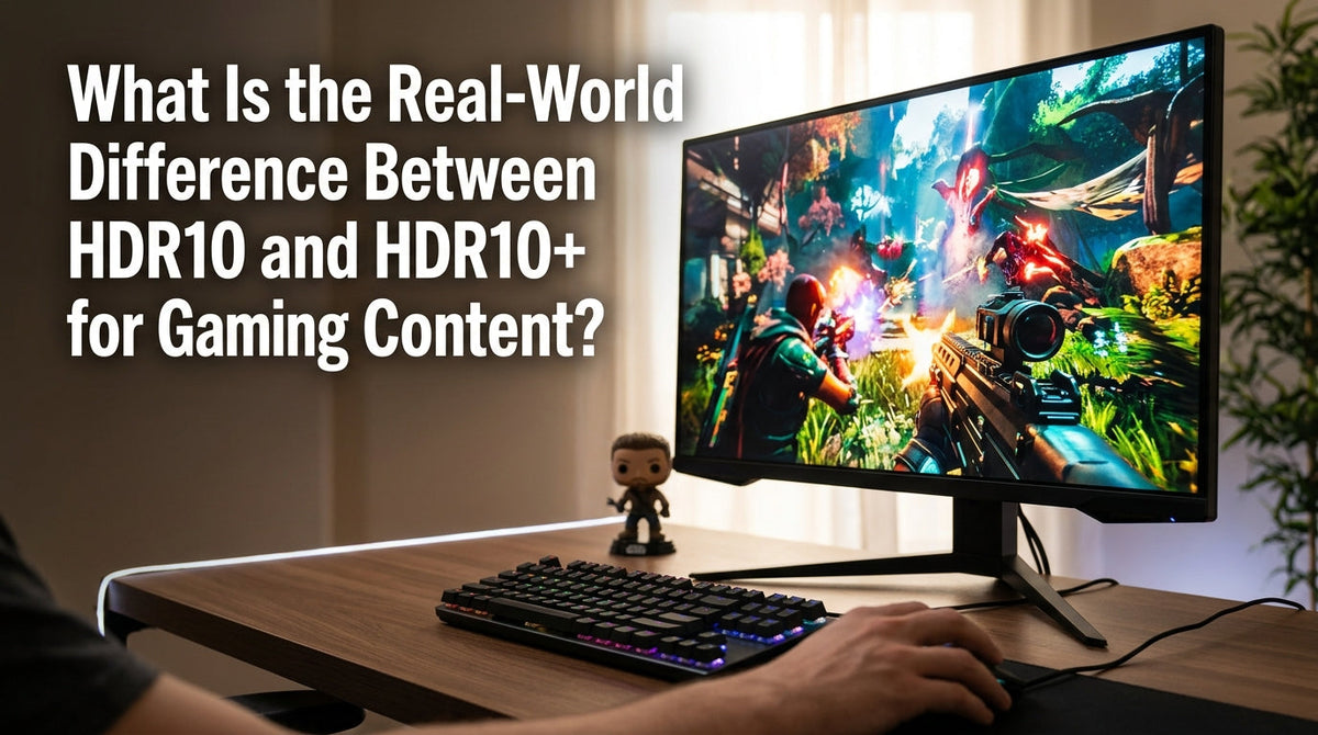What Is the Real-World Difference Between HDR10 and HDR10+ for Gaming Content?