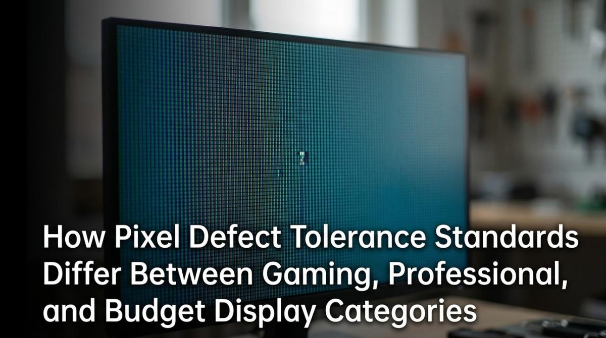 Monitor Pixel Defect Tolerance: Gaming vs. Pro Displays
