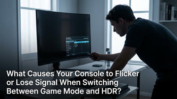 What Causes Your Console to Flicker or Lose Signal When Switching Between Game Mode and HDR?