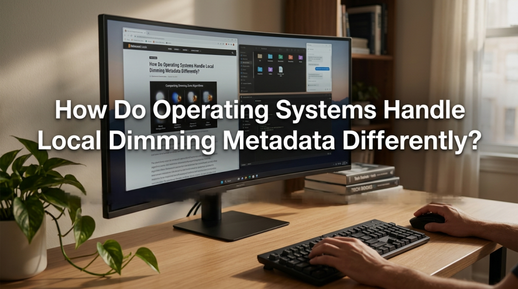 How Do Operating Systems Handle Local Dimming Metadata Differently?