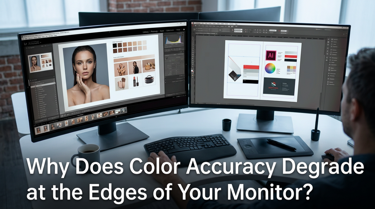 Why Does Color Accuracy Degrade at the Edges of Your Monitor?