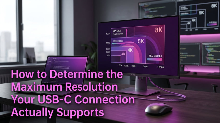 USB-C Maximum Resolution: What Your Port Actually Supports
