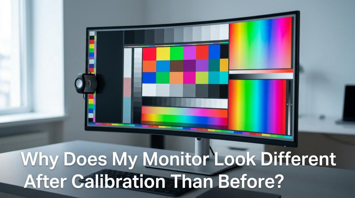 Why Your Monitor Looks Different After Calibration