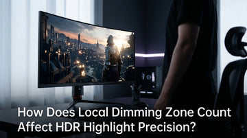 How Does Local Dimming Zone Count Affect HDR Highlight Precision?