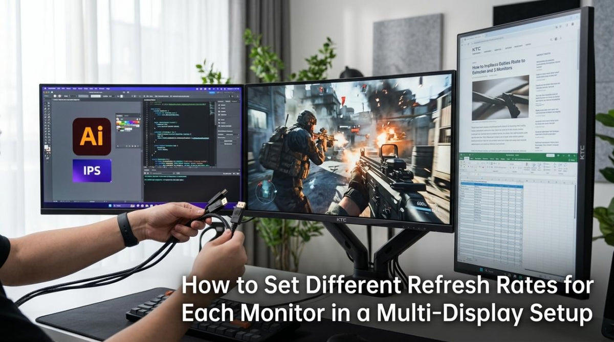 How to Set Different Refresh Rates for Each Monitor in a Multi-Display Setup