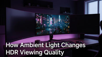 How Ambient Light Changes HDR Viewing Quality