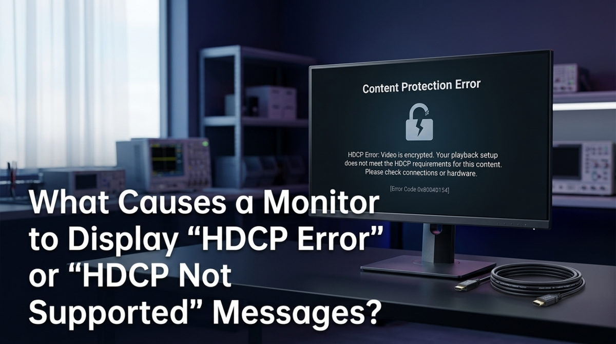 Error Hcdp HDCP Error on Monitor: Causes & Quick Fixes