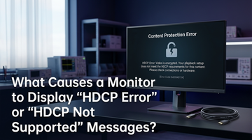 What Causes a Monitor to Display “HDCP Error” or “HDCP Not Supported” Messages?