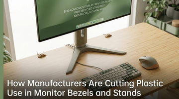 How Manufacturers Are Cutting Plastic Use in Monitor Bezels and Stands