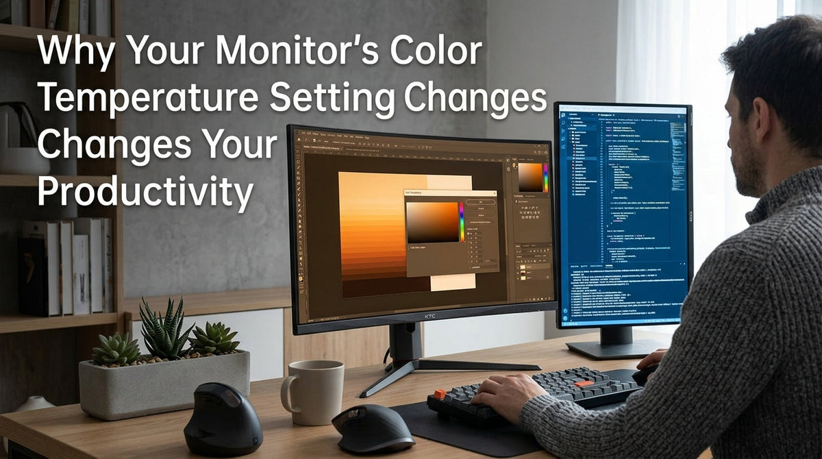 Why Your Monitor’s Color Temperature Setting Changes Your Perceived Productivity